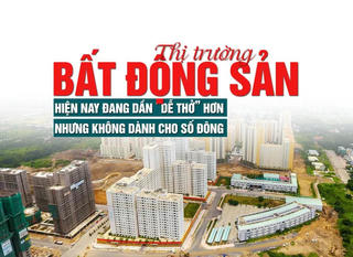 Thị trường bất động sản hiện nay đang dần hạ nhiệt