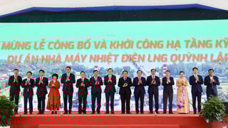 Khởi công hạ tầng kỹ thuật Dự án Nhà máy Nhiệt điện LNG Quỳnh Lập 2,2 tỷ USD