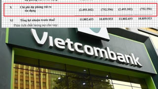 Nợ nghi ngờ tăng vọt hơn 7 lần, Vietcombank mạnh tay trích lập dự phòng
