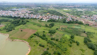 Bãi sông Hồng được quy hoạch cụm công viên 7.200 tỷ, 166ha thuộc Trục sông Hồng nằm ở đâu?