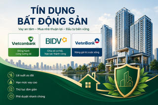 Cho vay kinh doanh bất động sản: Góc khuất ở Big 3 ngân hàng