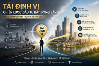 “Tái định vị” chiến lược đầu tư bất động sản trong giai đoạn thị trường thanh lọc