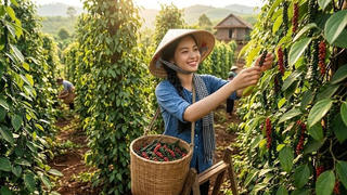 Chốt giá hồ tiêu hôm nay 14.6: Giữ vùng giá cao 140.500 đồng/kg