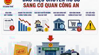 Cơ quan Thuế chỉ rõ loạt dấu hiệu có thể bị chuyển hồ sơ sang cơ quan điều tra