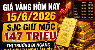 Giá vàng hôm nay sáng 15/6: Vàng miếng, vàng nhẫn tăng hay giảm?