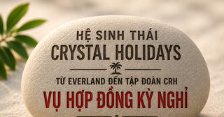 "Ma trận" hệ sinh thái Crystal Holidays: Xuất hiện Tập đoàn CRH và Everland trong mắt xích thị trường hợp đồng kỳ nghỉ