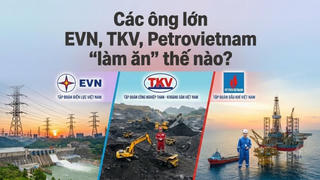Nửa đầu năm, các ông lớn EVN, TKV, Petrovietnam “làm ăn” thế nào?