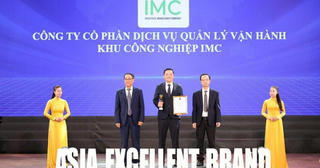IMC phát triển thành hệ sinh thái dịch vụ công nghiệp, lọt Top 10 Thương hiệu xuất sắc châu Á 2026