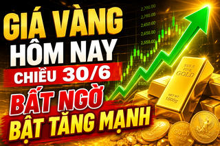 Chốt giá vàng hôm nay 30/6: SJC, Doji, PNJ đồng loạt giảm mạnh
