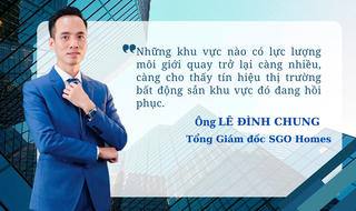 Sếp SGO Homes nói thị trường BĐS sắp "đảo chiều" nhưng dòng tiền sẽ chọn lọc
