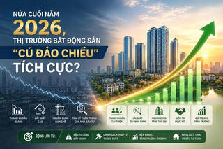 Nửa cuối năm 2026, thị trường bất động sản sẽ có “cú đảo chiều” tích cực