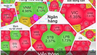 VN-Index giảm gần 17 điểm, cổ phiếu VNM bứt phá