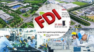 Vốn FDI vào Việt Nam vượt 38 tỷ USD