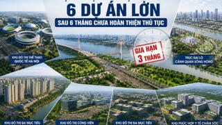 Dự án sông Hồng được gia hạn 3 tháng, Hà Nội yêu cầu làm rõ trách nhiệm