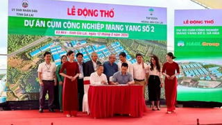 HAGL động thổ Cụm công nghiệp Mang Yang số 2 tại tỉnh Gia Lai