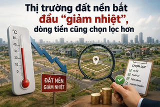 Thị trường đất nền bắt đầu “giảm nhiệt”, dòng tiền cũng chọn lọc hơn