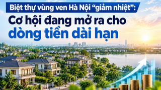 Biệt thự vùng ven Hà Nội “giảm nhiệt”: Cơ hội đang mở ra cho dòng tiền dài hạn