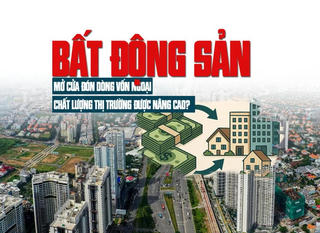 Bất động sản mở cửa đón dòng vốn ngoại, chất lượng thị trường được nâng cao
