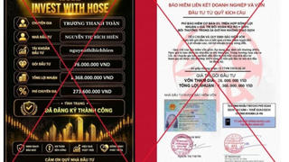 HoSE cảnh báo giả mạo trang web, con dấu và chữ ký