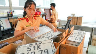 Sắp đấu giá thêm hơn 748.000 biển số xe