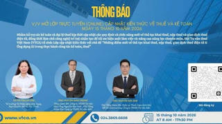 VTCA mở lớp cập nhật về kê khai, nộp thuế, giao dịch điện tử và ứng dụng AI