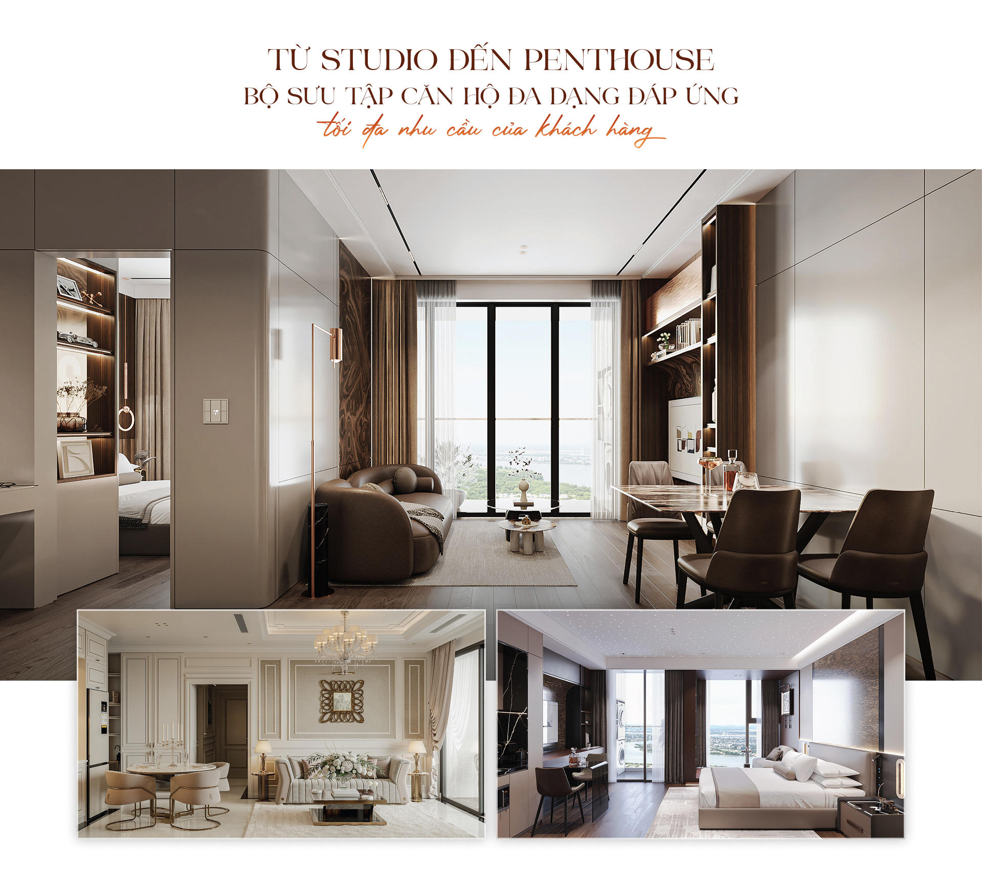 Cận cảnh bộ sưu tập căn hộ đầu tiên tại đô thị khoáng nóng Alluvia City: Chuẩn mực của thiết kế hoàn hảo 