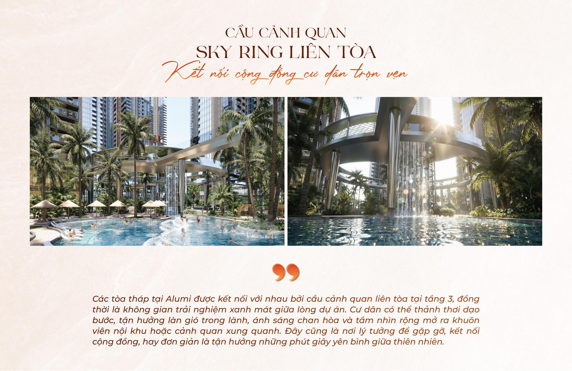 Cận cảnh bộ sưu tập căn hộ đầu tiên tại đô thị khoáng nóng Alluvia City: Chuẩn mực của thiết kế hoàn hảo 