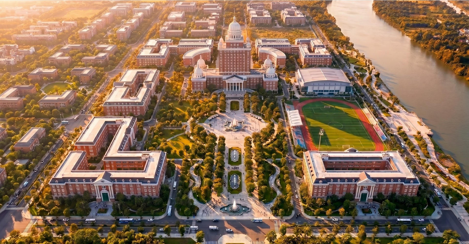Phối cảnh cụm đại học tại khu đô thị Vinhomes Saigon Park (TP.HCM)