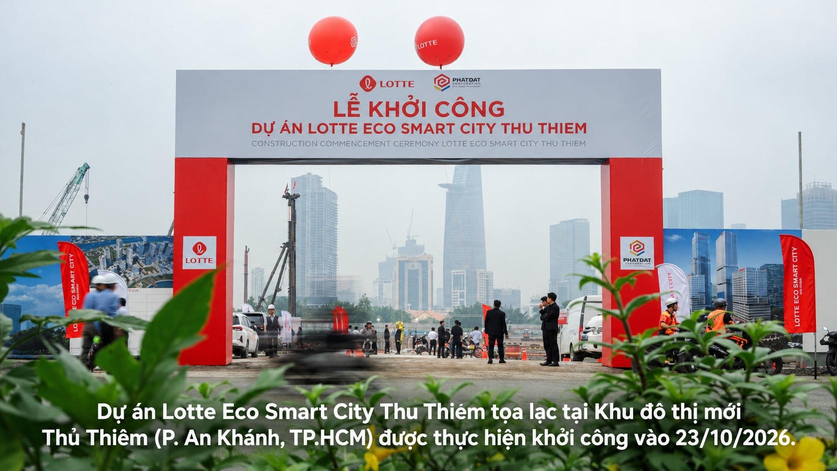 Lotte và Phát Đạt: 60.000 tỷ đồng kiến tạo diện mạo Thủ Thiêm