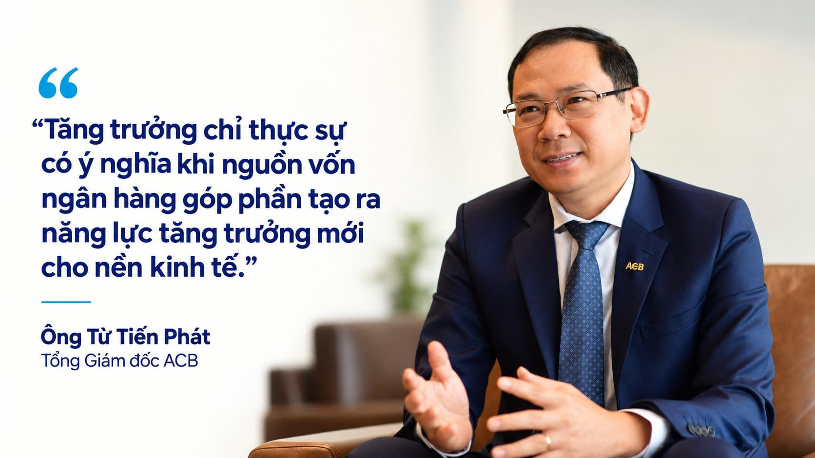 ACB lãi hơn 16.600 tỷ đồng, tín dụng tăng 11,5% sau 9 tháng