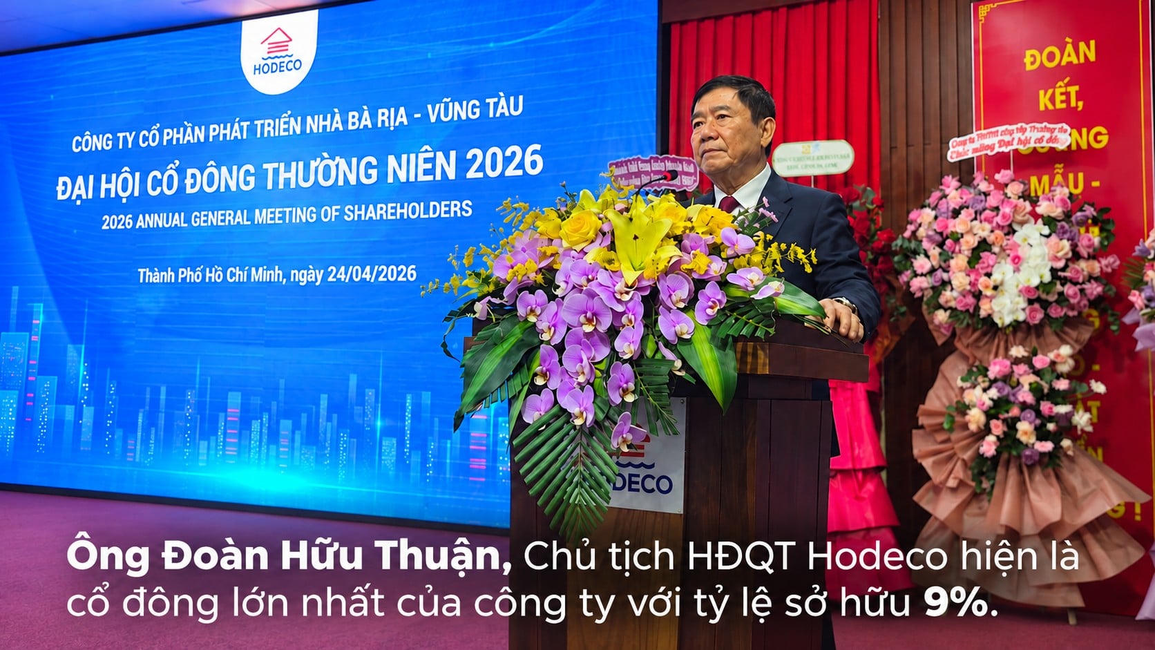 Hodeco doanh thu 9 tháng tăng hơn 63%, tập trung các dự án trọng điểm