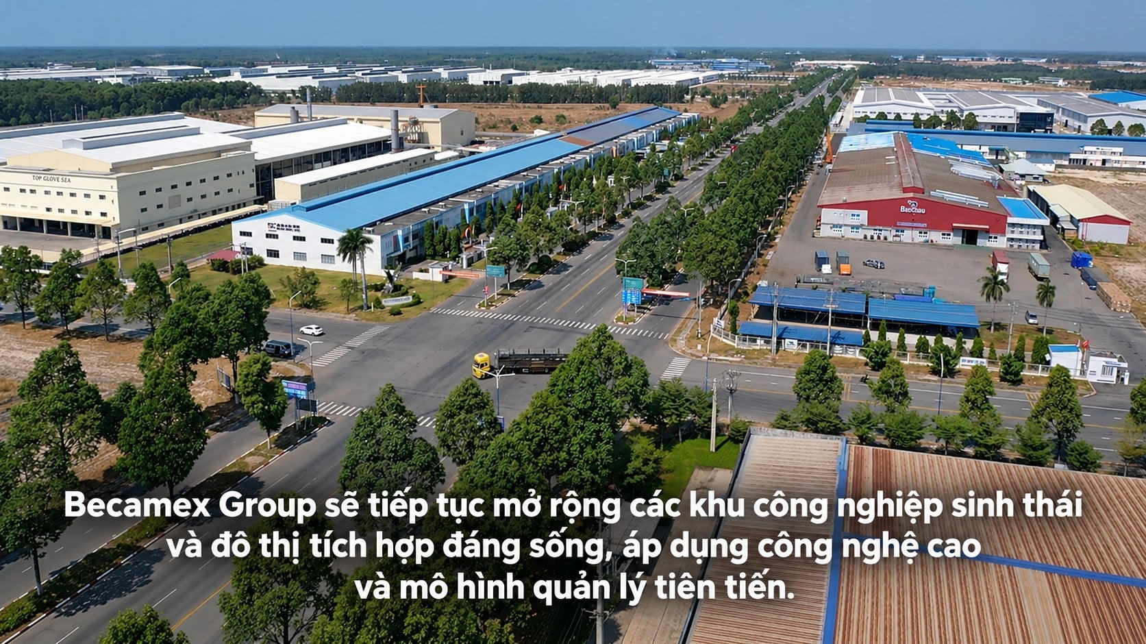 Becamex tăng lợi nhuận quý 3, tạo đà khai thác hệ sinh thái công nghiệp