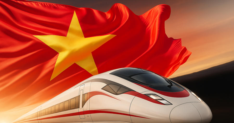 Vinaconex (VCG) đón đầu dự án đường sắt tốc độ cao Bắc - Nam 67 tỷ USD