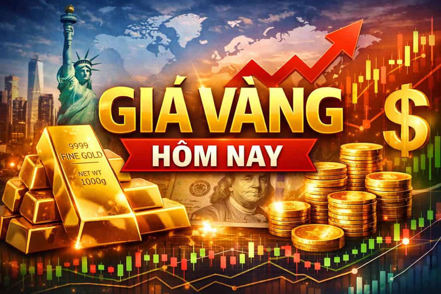 Giá vàng hôm nay 20/4: Vàng miếng đảo chiều tăng trở lại