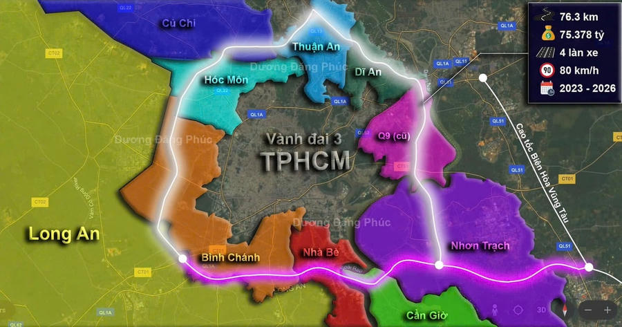 Dữ liệu cho thấy nhà đầu tư đang "ngắm" BĐS khu Đông, khu Tây và Tây Bắc TP.HCM