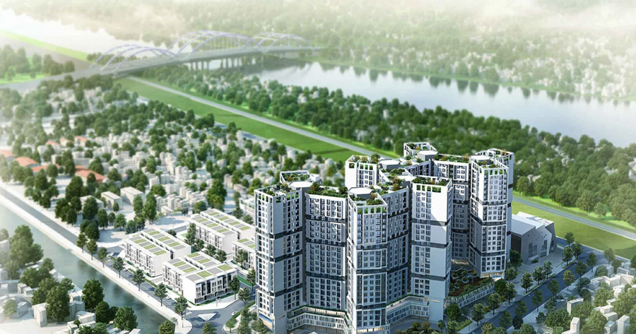 Dự án 4.500 tỷ trên "đất vàng" Hà Nội của Hóa Chất Đức Giang vẫn án binh bất động