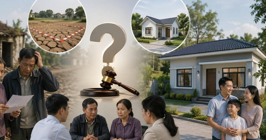 Không đủ điều kiện bồi thường đất ở vẫn có thể được bố trí tái định cư?