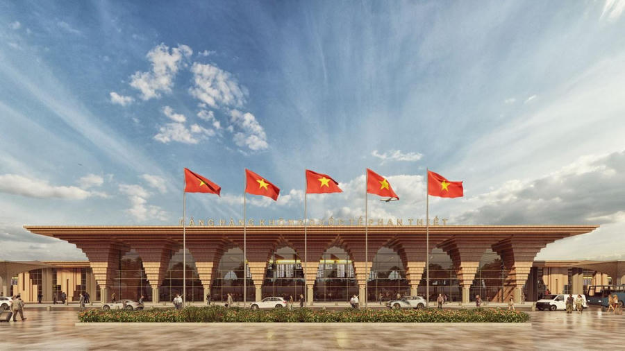 Khởi công sân bay Phan Thiết 3.900 tỷ đồng, gần 75 ha tại Mũi Né
