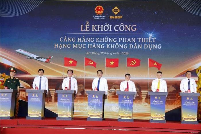Khởi công sân bay Phan Thiết: 74,6 ha hạng mục dân dụng