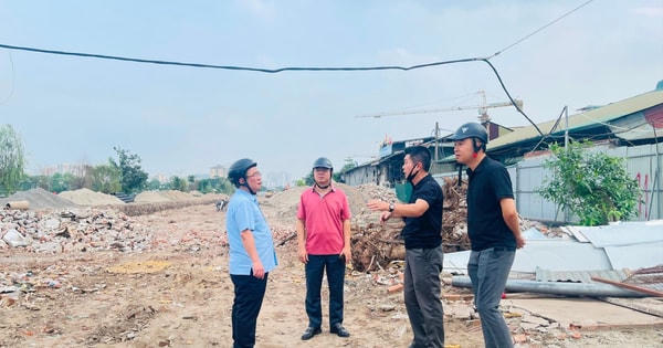 Khương Đình tăng tốc giải phóng mặt bằng dự án đường Vành đai 2,5