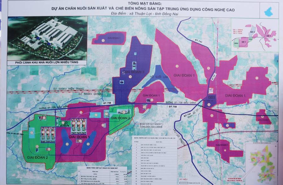 Dự án 1.500ha ở Đồng Nai sắp bồi thường, giải phóng mặt bằng