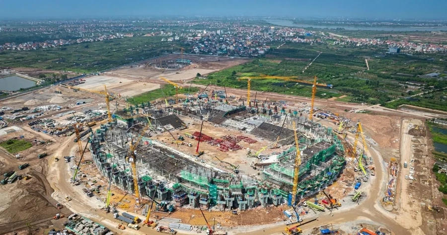 Sân vận động PVF Hưng Yên: Vinhomes thi công, sức chứa 60.000 chỗ
