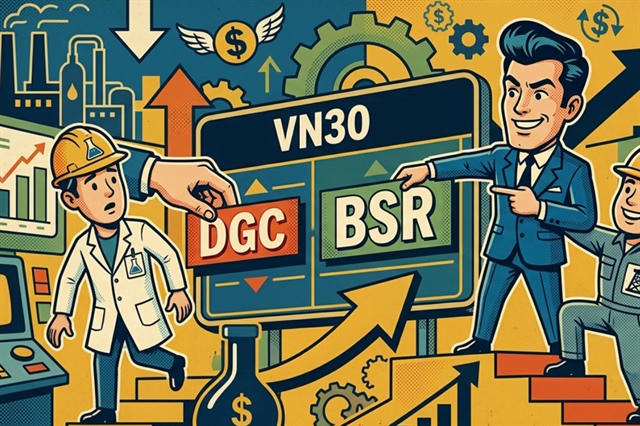 DGC rời VN30, BSR thay thế trong kỳ cơ cấu mới nhất của HOSE