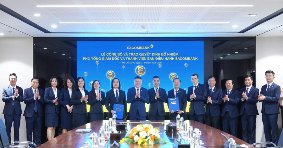 SACOMBANK (STB) kiện toàn đội ngũ lãnh đạo cấp cao