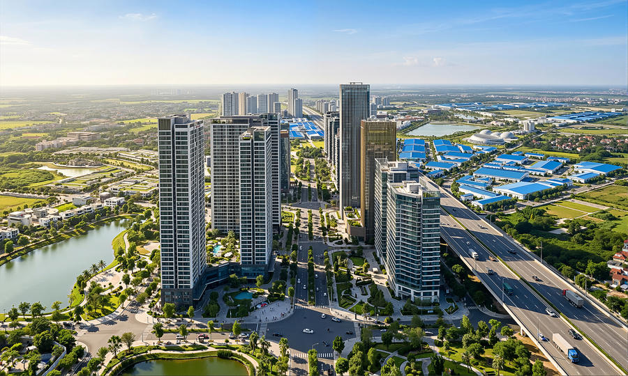 Hà Nội đẩy nhanh 2 khu đô thị đa mục tiêu 1.400 ha tại Mê Linh, Đông Anh