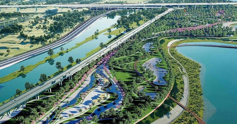 Trục đại lộ cảnh quan sông Hồng 27 tỷ USD đầu tư ra sao?