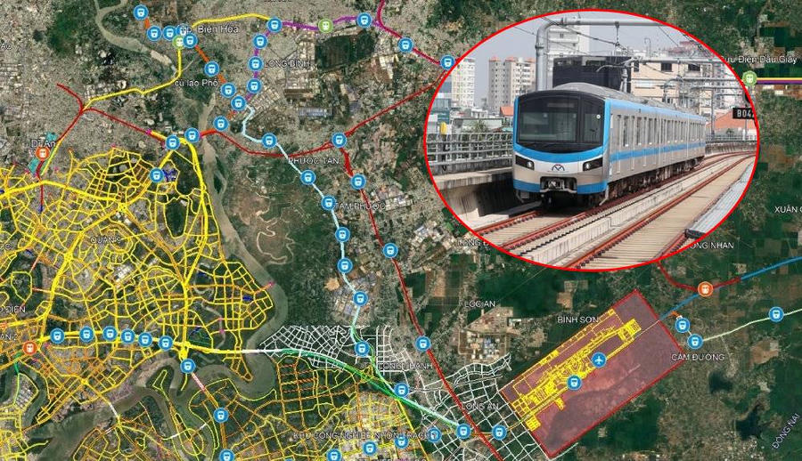 Tăng tốc làm metro nối trung tâm TP.HCM với sân bay Long Thành: Sớm chốt các khu TOD