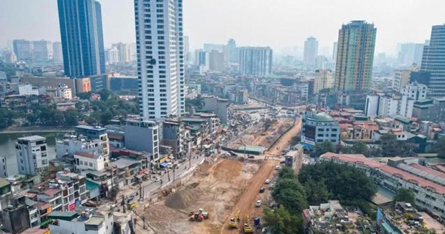Vành đai 1 Hoàng Cầu - Voi Phục: mục tiêu về đích cuối năm nay