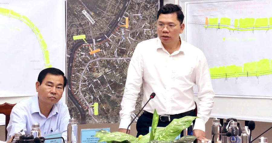Đường ven sông Sài Gòn qua Bình Dương cũ dài gần 7,4km, vốn gần 9.400 tỉ
