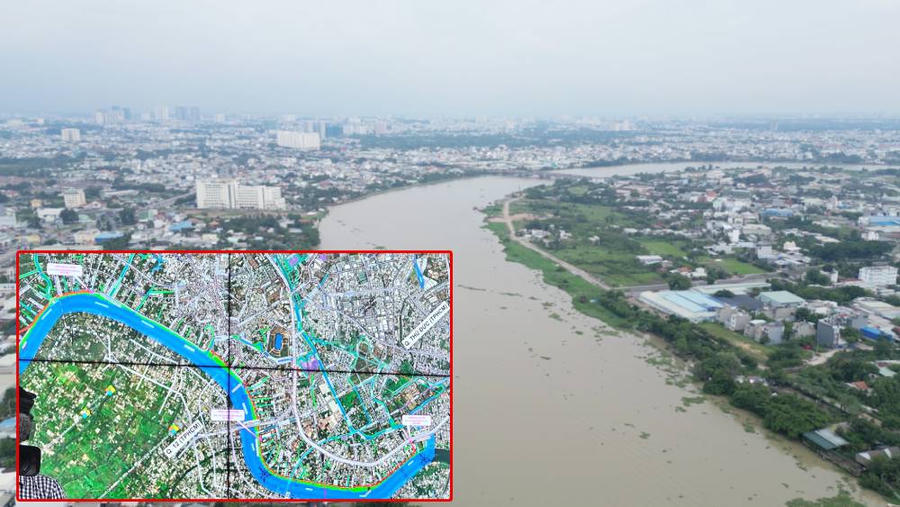 Đường ven sông Sài Gòn 6 làn xe: Khu vực nào sẽ hưởng lợi?